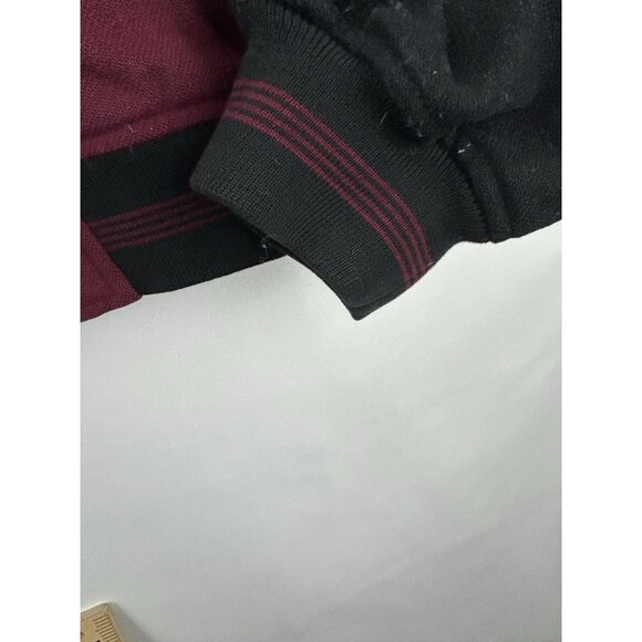 VTG Harley Davidson Men’s XXL 95th Anniversary Maroon Varsity Jacket Heavy Duty - Picture 14 of 16